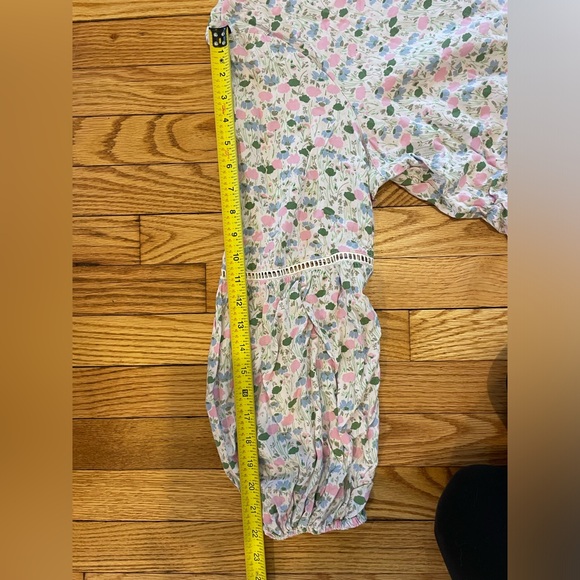 LC Lauren Conrad Size XXL Floral Bohemian Front Tie Top - Picture 7 of 8